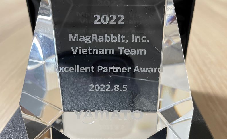 Yamato Honors MagRabbit With Its 2022 Excellent Partner Award